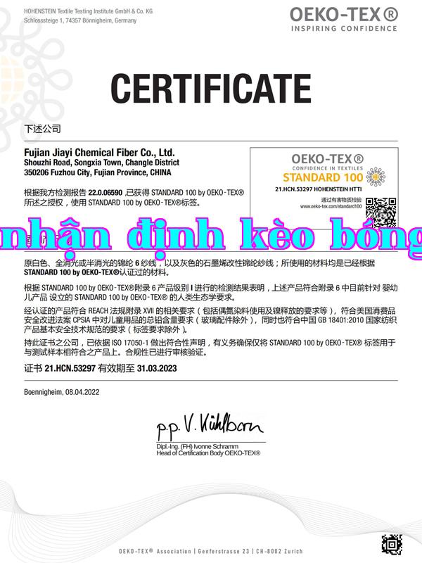 Chứng chỉ 3